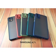 Samsung A71 4G Case / 5G My Choice Matte Cover Tpu + PC CASE MY CHOICE SAMSUNG A71 4G / 5G