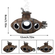 Hiasan Aquarium Kapal Selam Lucu Ornamen Aquarium Aquascape