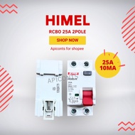 HIMEL RCBO 25A 10mA (2 POLE) FOR WATER HEATER