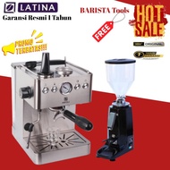 Paket Lengkap Mesin LATINA Primo | Grinder Espresso Latina X60 +Tools