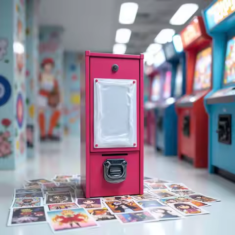 Hot Sale Anime Card Vending Machine Mini Card Vending Machine Children's Tattoo Card Vending Machine
