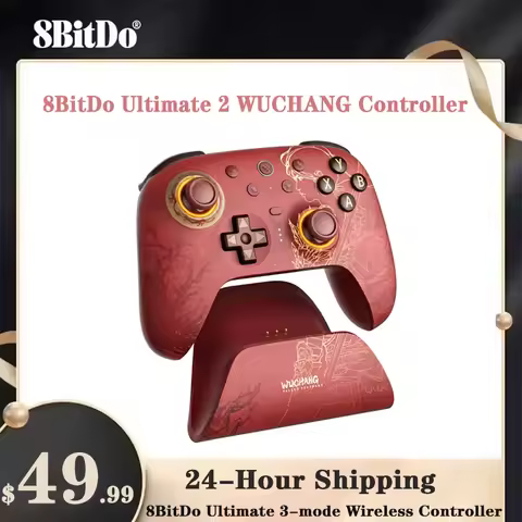 8BitDo Ultimate 2 WUCHANG Wireless Controller Gamepad With 8Speed Exclusive Technology TMR RGB Light