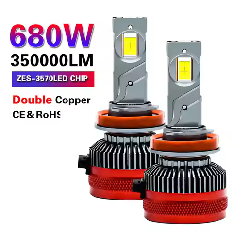 led h7 High Power Car LED HeadlightLamp LED Bulb Canbus 3570 Chip 12v 24v For civic g8 12V 24V acces