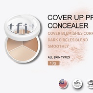 TFIT Tri-Color Concealer 三色遮瑕 Cover Spots Dark Circles Under Eyes Acne Marks Facial Concealer Palett