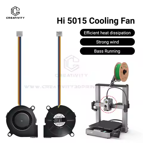 Hi Heat Break 2510 Axial Fan 24V 13000 L30 24V 5015 cooling fan L80 for Hi 3d Printer Accesoires