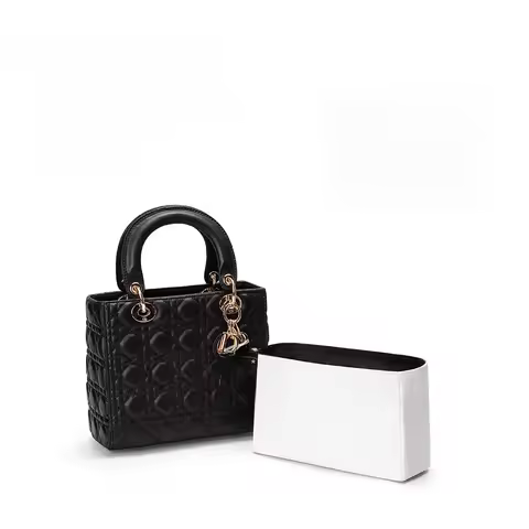 DuPont Paper Material Dior Lady Diagonal Bag Inner Partition Waterproof Storage Organizer Bag Three/