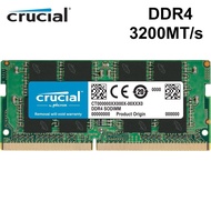 Crucial RAM 8GB 16GB 32GB DDR4 3200MHz Laptop Memory SODIMM Computer CL22