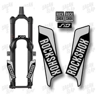 Rockshox SID 2016 fork Sticker ELX36 Sticker decal fork Bike mtb downhill