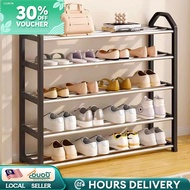 4 Tier Shoe Rack / Rak Kasut 4 Tingkat / DIY Space Saving Shoe Organizer Layer Lightweight Easy Asse