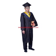 READY STOCK Adult Graduation Gown University Graduation Robe Degree Diploma Graduation Gown