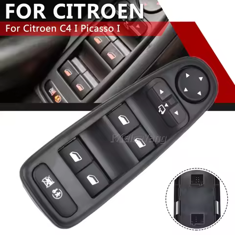 6554YH For Citroen C4 I Grand Picasso 2007-2013 6554.YH Mirror Control Master Electric Power Window 