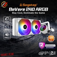 SEGOTEP BEVERAGE 240 ARGB (WHITE) 240mm ARGB AIO Cooler Intel/AMD -