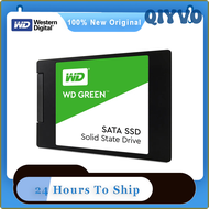 QIYVO WD Green 2.5 "SSD 240GB 480GB 1TB 2T แผ่นฮาร์ดไดรฟ์ภายใน SATA 3.0 6Gb/S สำหรับแล็ปท็อปเดสก์ท็อป MZSXC