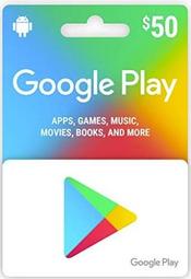 ㊣USA Gossip㊣ Google Play Gift Card 美版 $50 儲值卡 點數卡