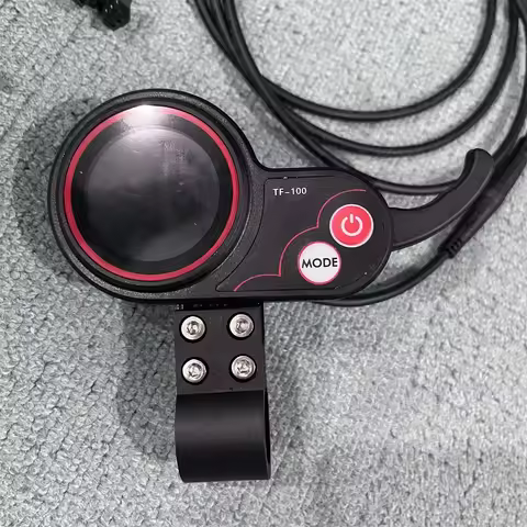 TF-100 QS-S4 60V 72V 5-Pin Electric Scooter Finger Throttle Accelerator LCD Display Dashboard Speed 