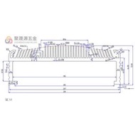 定制鋁型材工控機服務器AMC-6900工業電腦主機外殼工控機箱鋁外殼