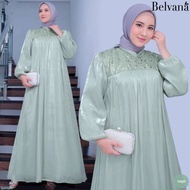 Gamis Modern Terbaru Simple dan Elegan Gamis Pesta Kondangan Belvana