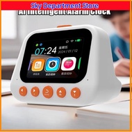💖Smart AI Alarm Clock Time Manager Intelligent Voice Alarm Clock for Kids Talking Buddy Music Story 