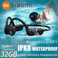 Xiaomi Bone Conduction Headphones IPX8 Waterproof MP3 32GB Bluetooth5.4 Wireless Headphones With Mic
