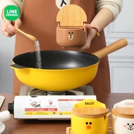 Seasoning Jar spice jarLINE FRIENDS Cartoon Seasoning Box Household Kitchen Jar Ceramic Salt Shaker 
