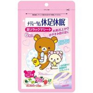 獅王 Lion 休足時間 懶懶熊休眠足貼 6枚