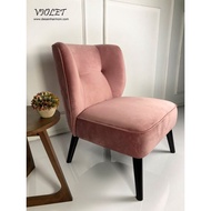 Arm Chair Desain Harmoni Violet