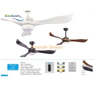 ECOLUX AKASIA Ceiling Fan 52 Inch | Elegant Hanging Ceiling Fan | Strong & Silent Motorcycles