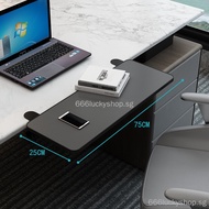 [SG Stocks]Keyboard Tray Under Desk, Ergonomic Corner Keyboard Tray with C Clamp for L Shape Desk Ea