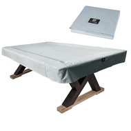 7/8/9FT Heavy Duty 600D Polyester Canvas Billiard Pool Table Cover(7 Colors Available) (Gray, 7-Foot