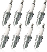AUMEL 8pcs BPR5ES Spark Plug Kit for Honda GX160 GX120 GXV120 GXV160 5HP 196cc and Engines for NGK 7
