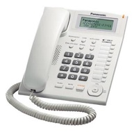 Panasonic โทรศัพท์สำนักงาน โทรศัพท์บ้าน KX-TS880MX สีขาว/สีดำ Speakerphone หน้าจอlcd3บรรทัด