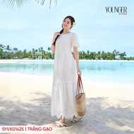 Đầm nữ YOUNGER BY CARDINA chất thô thoáng mát dáng suông 5YVXD14