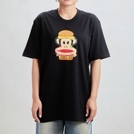PAUL FRANK เสื้อยืดใส่ได้ทั้งชายและหญิง JULIUS BURGER CRAZE