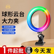 Rgb Light Small Live Anchor Light Photography Light Adjustable Color Temperature Fill Light RGB Came