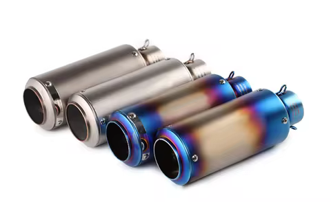 51mm 60mm Motorcycle exhaust sc Muffler Carbon Fiber proyect moto Escape with DB Killer for Z400 MT0