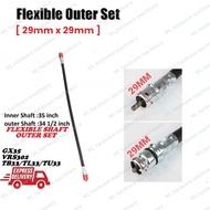 Brush Cutter Honda Gx35 Flexible Shaft Outer Set 29mmx 29mm Mesin Rumput Cable