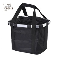 Pet Dog Carry Pouch 2in1 Bicycle Front Basket Cycling Handlebar Tube Hanging Fold Baggage Bag 5KG Lo