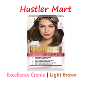 LOreal Paris Excellence Creme Triple Care Hair Color - Natural Light Brown 3