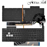 Laptop Keyboard FOR ASUS TUF Gaming A15 FA507 FX507ZC FX507ZC4 FX507ZM FX507ZR FX517 Backlight Black