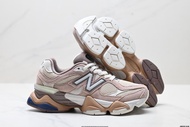 New Balance 9060 Original Authentic Retro Leisure Sports Running Shoes Pink Brown