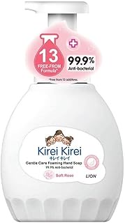 Kirei Kirei Gentle Care Foaming Hand Soap, Soft Rose, 450ml,4281426