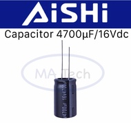 16V4700uf Capacitor 4700uF 16V 4700uF/16Volt (Size 16x25mm)