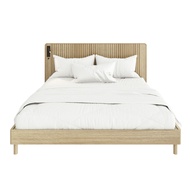 SB FURNITURE SB FURNITURE เตียงนอน ขนาด 6 ฟุต รุ่น Valley (196.4x212x110 ซม.)
