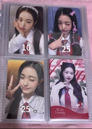IVE 張元英 Wonyoung 小卡
