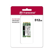 Transcend 512GB M.2 2242 SSD 430S, TLC 3D NAND w/Dram Cache (TS512GMTS430S)