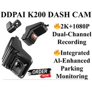 [READY STOCK] DDPAI K200 SET Dual Car Dashcam Front Rear Recording Car Dashcam 2K Camera Camcorder