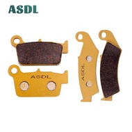 ASDL For KAWASAKI KX250 KX250F KX450 KX450F KLX450 KLX450R Motorcycle Front & Rear Brake Pads Set Mo