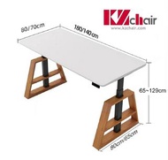 全新【KZCHAIR】 訂造 升降書枱 書桌 辦公枱 辦公桌  OFFICE TABLE 升降枱 工作桌 電動升降枱 電動升降桌  Electric Adjustable Height Standin
