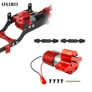 6F Metal Transfer 4 Gearbox 370 Brush Motor With Drive Shaft For WPL C14 C24 B24 B36 MN D90 Mn99s