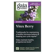 Gaia Herbs Vitex Berry ( memperbaiki hormon &amp; kesuburan PCOS )